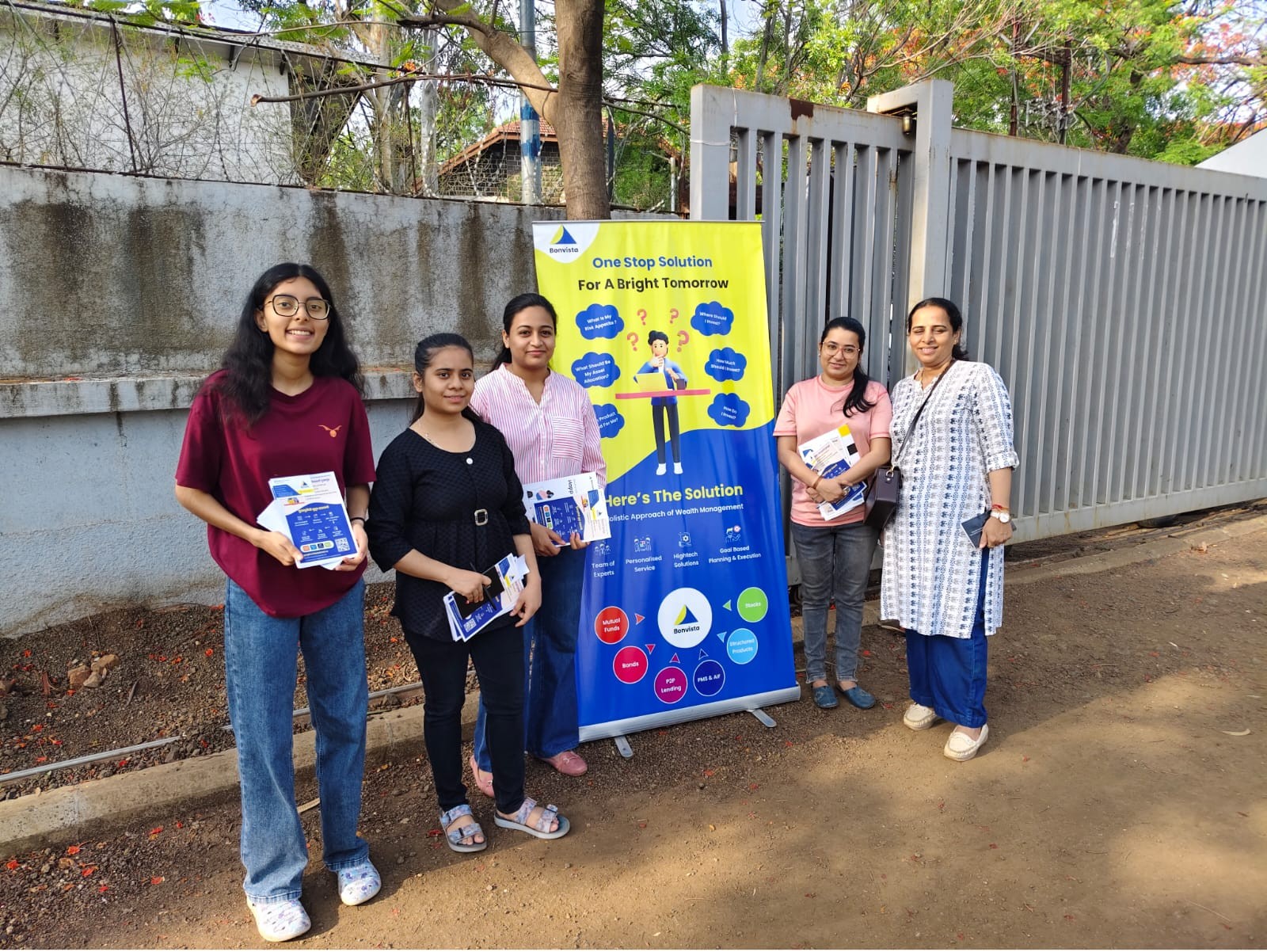Bonvista Team Activity   Spreading Awareness 